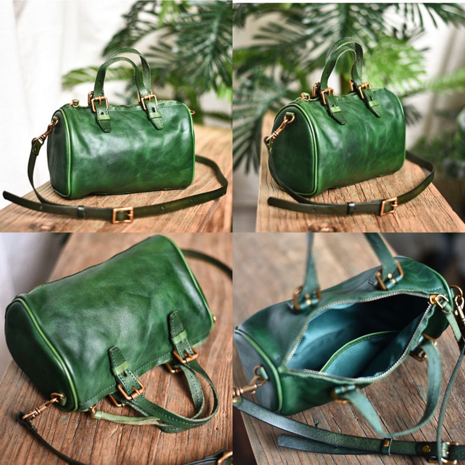 il_fullxfull.6056716816_j55t Johnature Vintage Handmade Women Bag 2026 New First Layer Cow Leather Handbag Shoulder Bags Leisure Solid Color Messenger Bag - Image 4