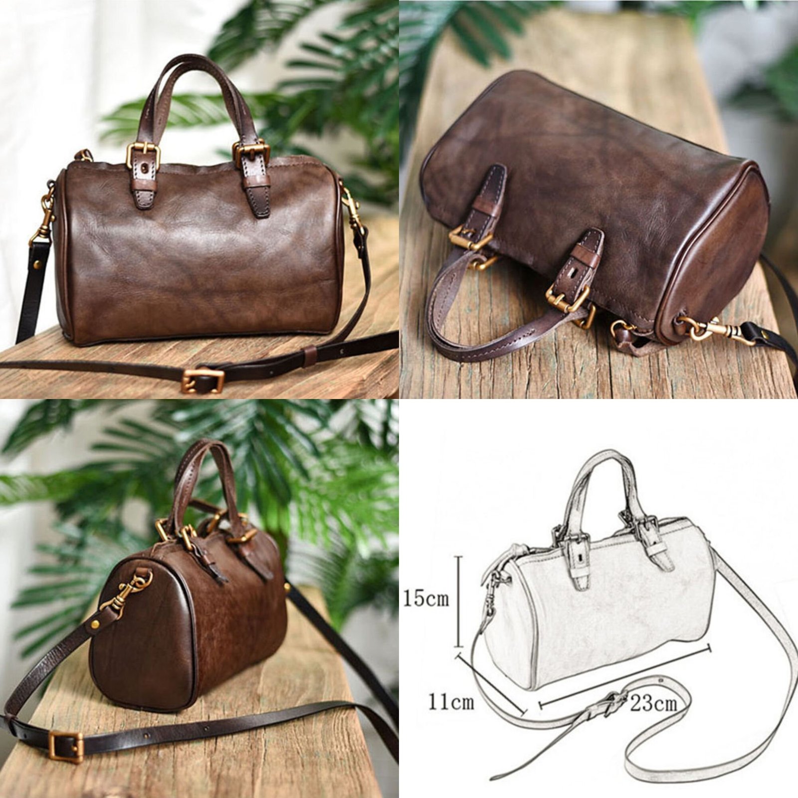 il_fullxfull.6056719240_hlb8 Johnature Vintage Handmade Women Bag 2026 New First Layer Cow Leather Handbag Shoulder Bags Leisure Solid Color Messenger Bag - Image 6