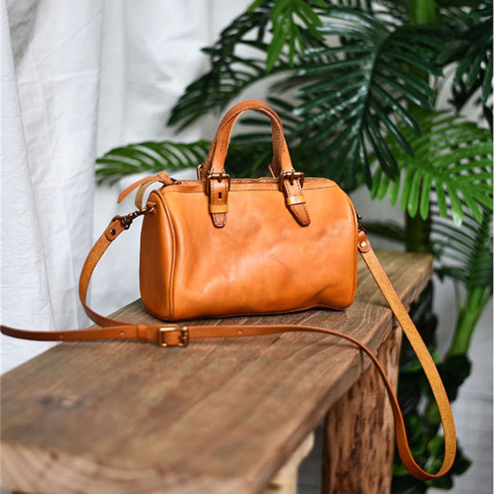 il_fullxfull.6104776341_locm Johnature Vintage Handmade Women Bag 2026 New First Layer Cow Leather Handbag Shoulder Bags Leisure Solid Color Messenger Bag - Image 7