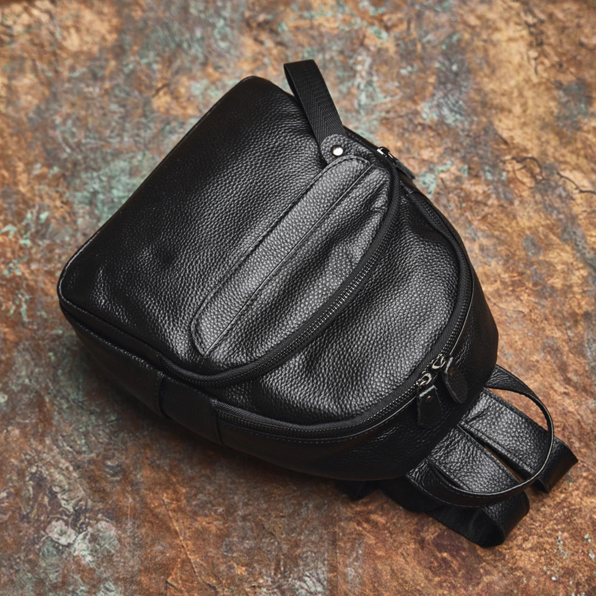 il_fullxfull.6145413384_4nsb NASVA Genuine Leather Fashion Ladies Backpack New Head Layer Cowhide Small Shoulder Bag Student Schoolbag Daily - Image 3