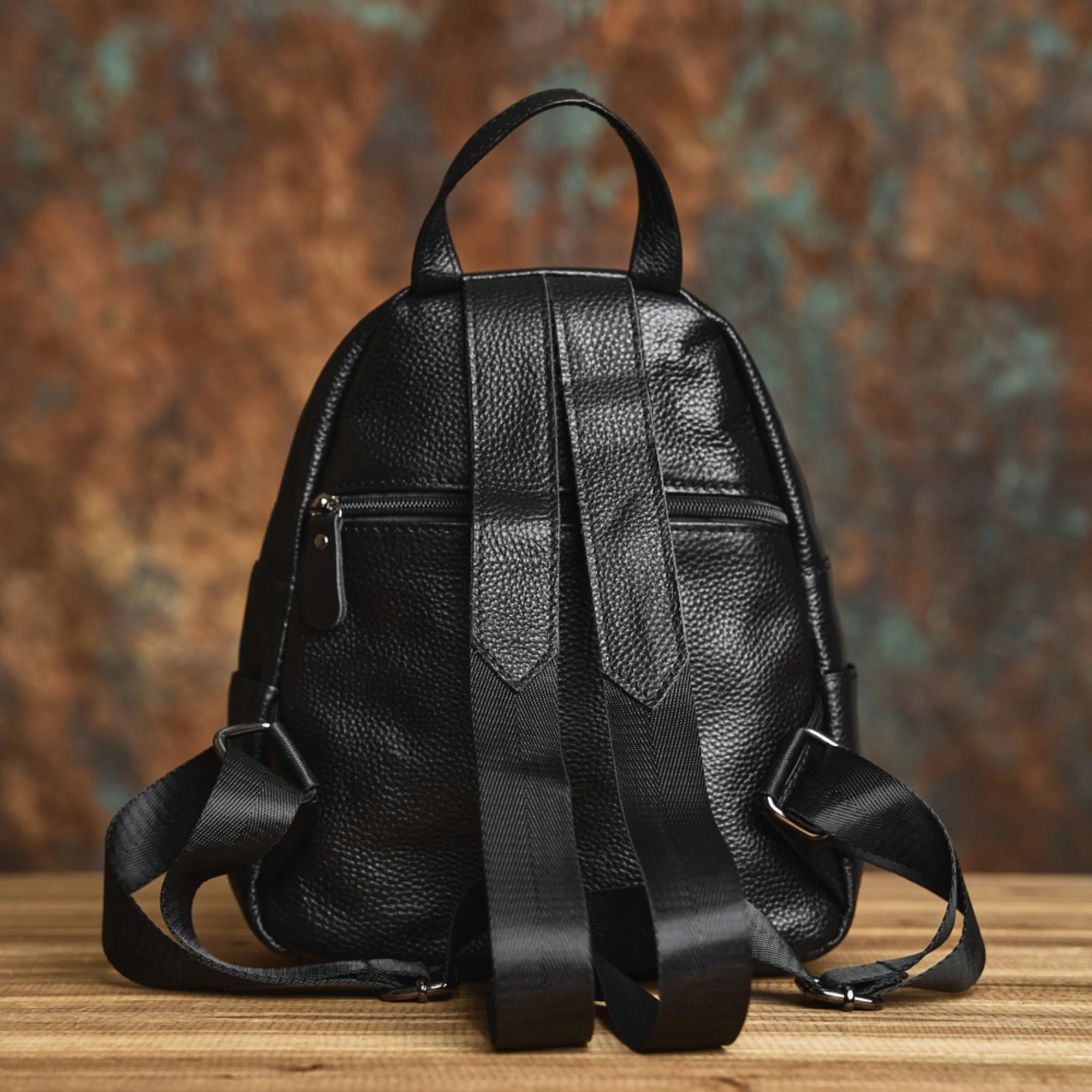 il_fullxfull.6145413768_5d3v NASVA Genuine Leather Fashion Ladies Backpack New Head Layer Cowhide Small Shoulder Bag Student Schoolbag Daily - Image 4