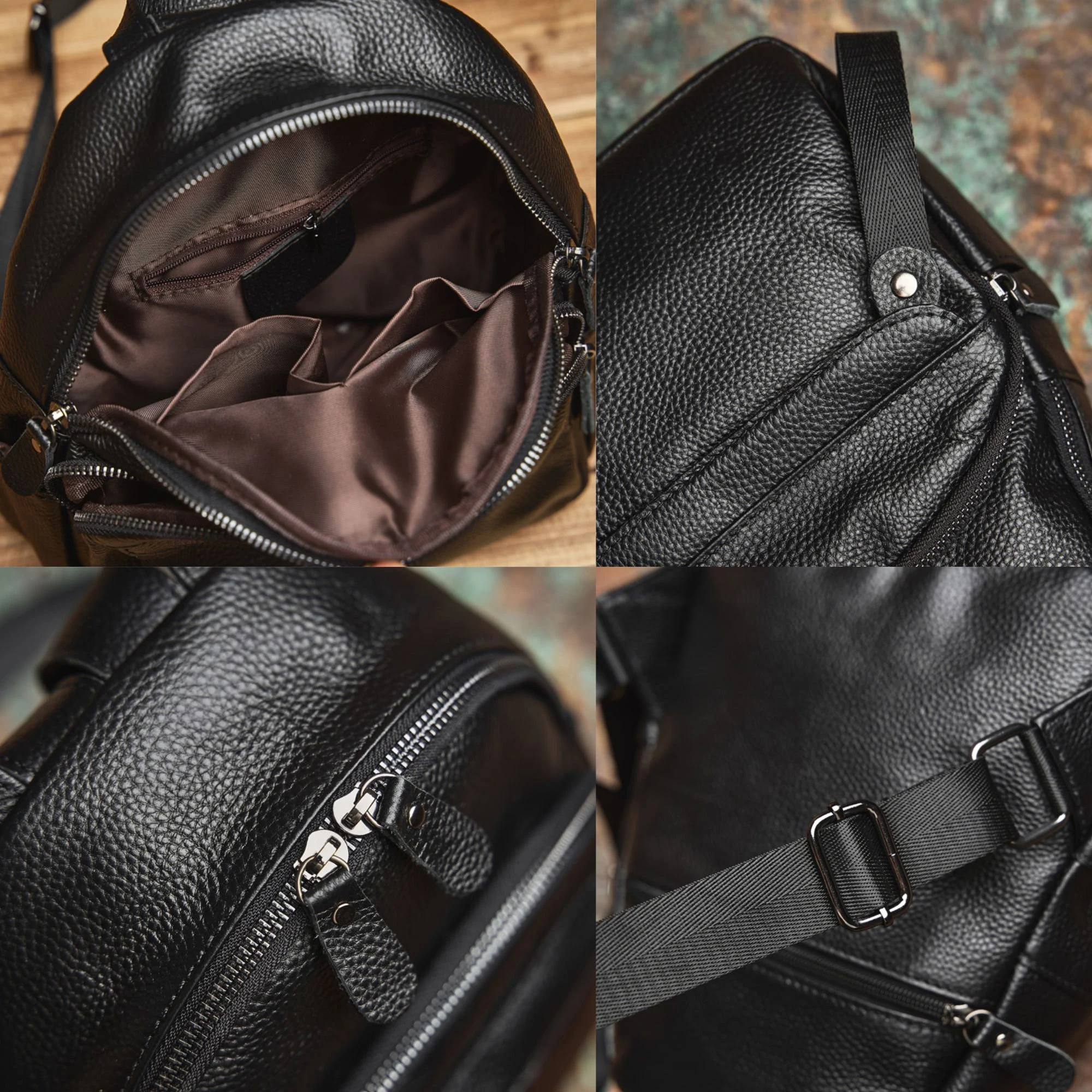 il_fullxfull.6193507093_eh5a NASVA Genuine Leather Fashion Ladies Backpack New Head Layer Cowhide Small Shoulder Bag Student Schoolbag Daily - Image 10