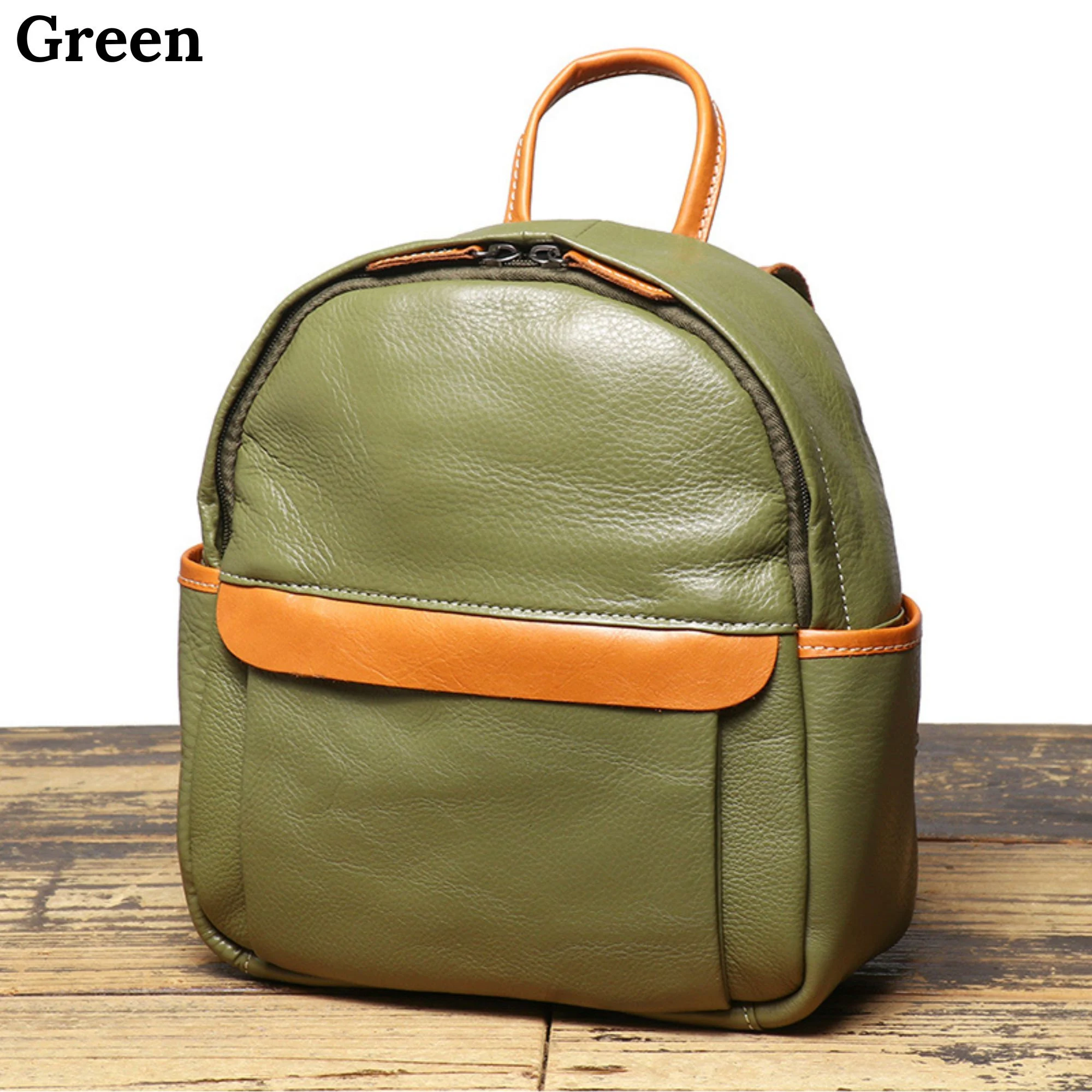 il_fullxfull.6303059712_opbz Women's real leather shoulder fashion all kinds of casual leather backpack color carry backpack - Image 5