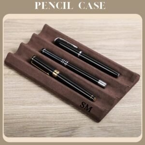 pen tray desk stationery storage tray 3 slots pen desktop stand organizer office display pen holder pen tray